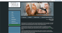 Desktop Screenshot of footandanklewellness.com